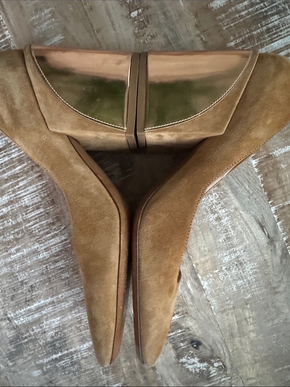 Dries Van Noten Suede Block Pumps Size 37 - Picture 4 of 10